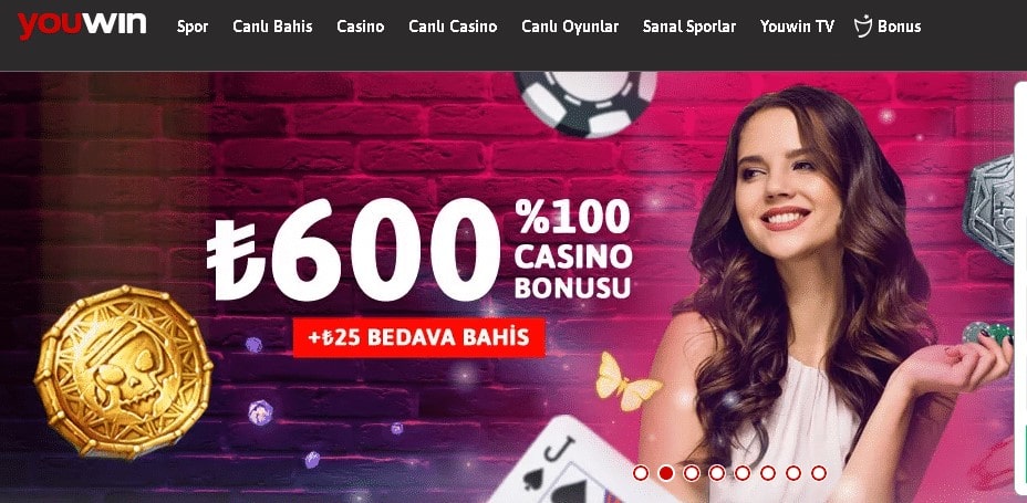 youwin casino bonuslari nelerdir